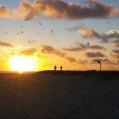 Sunset in Ashmore Reef Marine Park